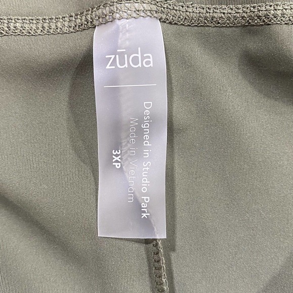 Zuda Skort Women's 3X‎ Green Performance Army Green Pockets Lightweight Tennis - Picture 5 of 10